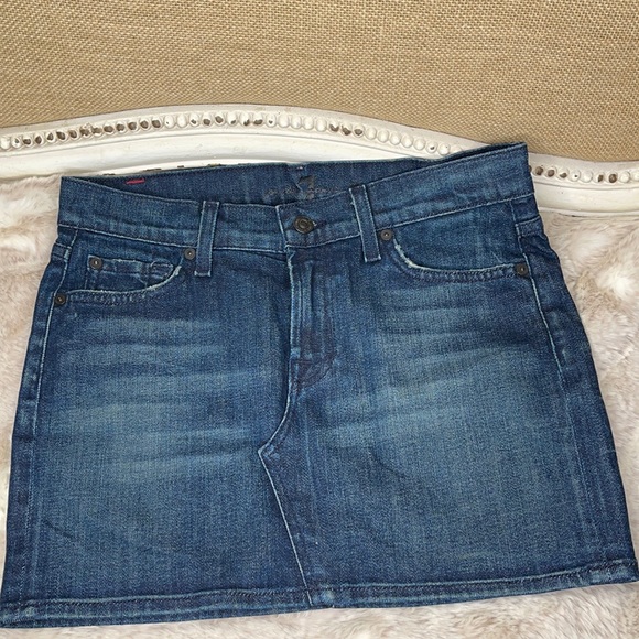 7 FOR ALL MANKIND•SKIRT - Picture 1 of 5